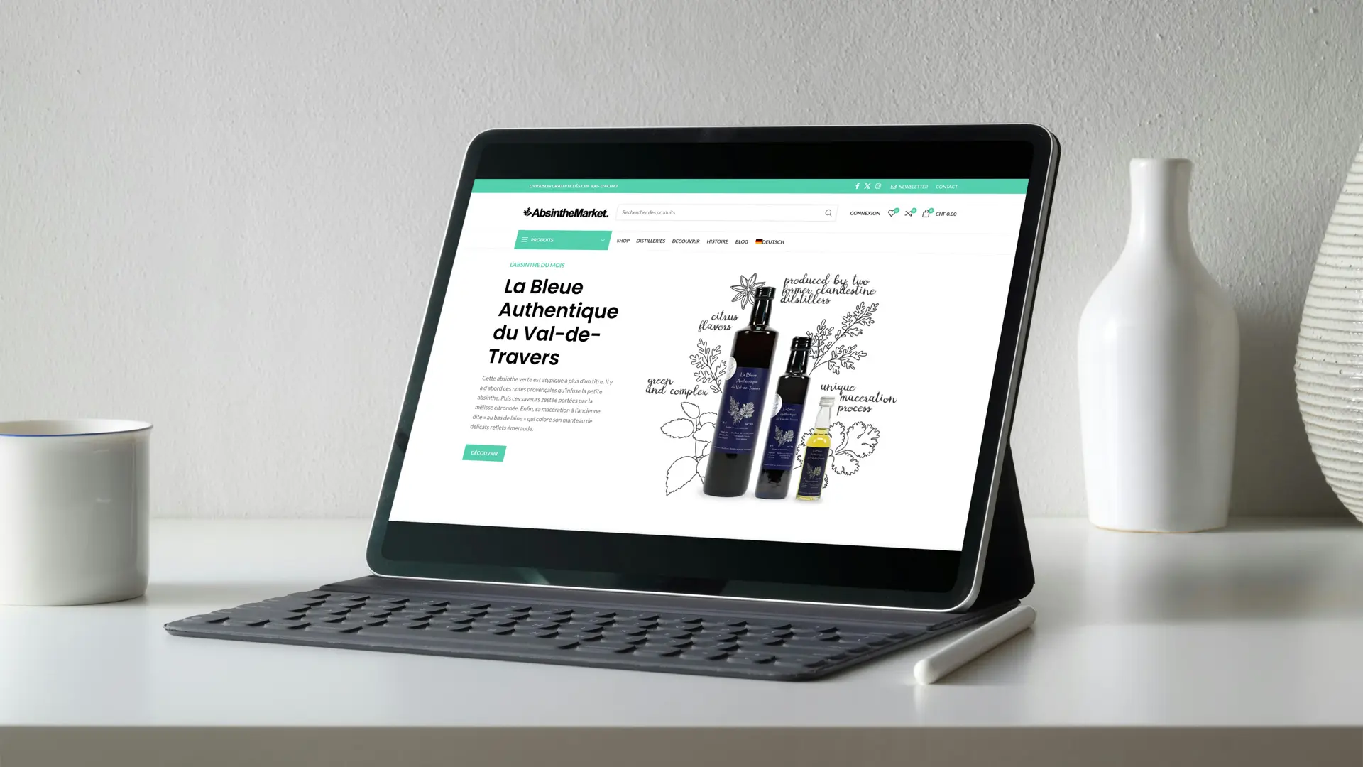 Boutique en ligne AbsintheMarket