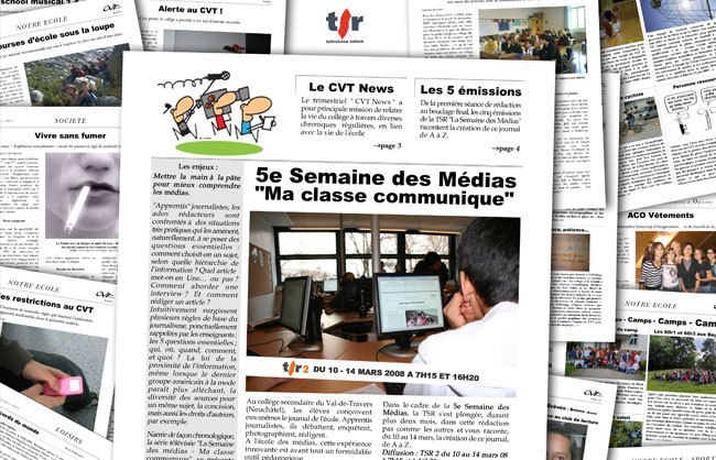 Ma classe communique - La semaine des médias 2008